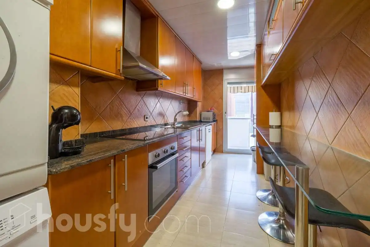 Cocina de Dúplex en venta en Badalona con Terraza
