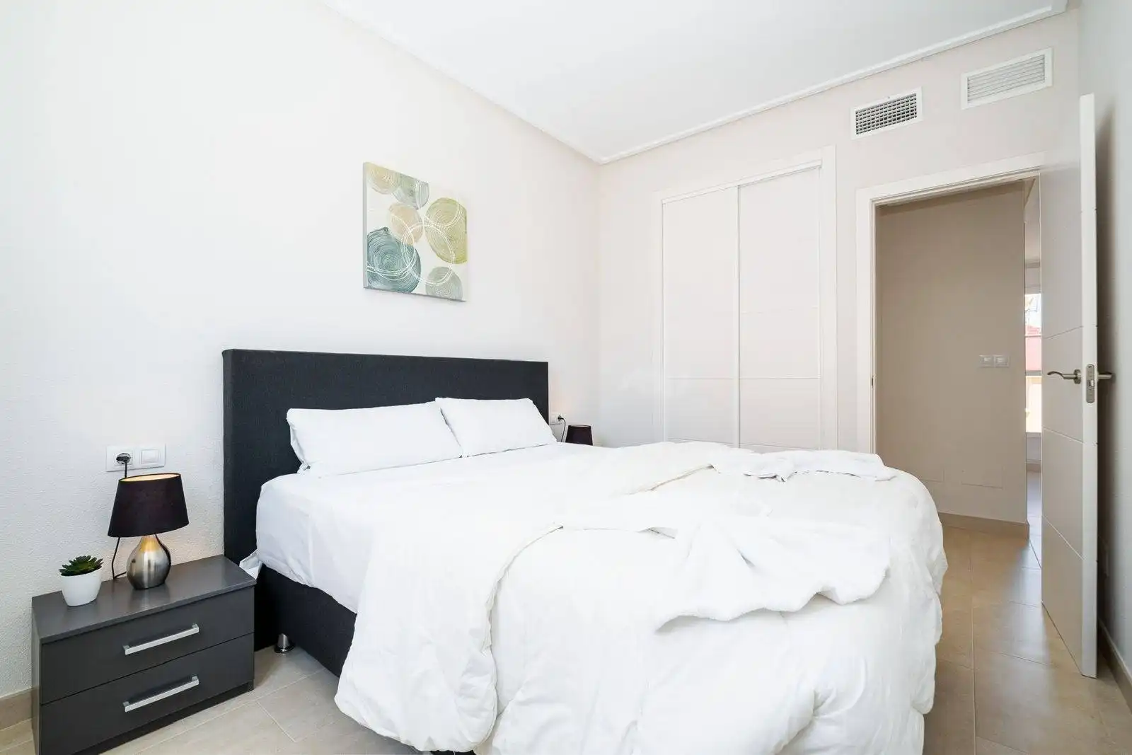 Bedroom of Detached homes for rent in Pilar de la Horadada  with Air Conditioner, Heating and Private garden