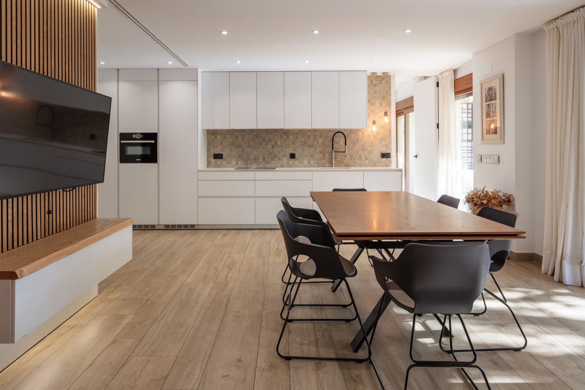 Cuina de Apartament en venda en Jávea / Xàbia amb Aire condicionat, Calefacció i Jardí privat