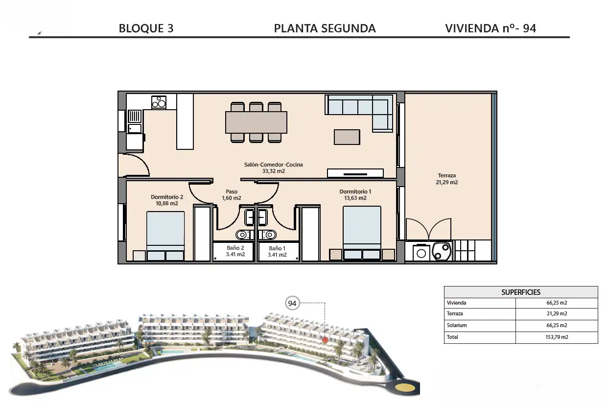 Ático con piscina en venta en Balcón de Finestrat - Terra Marina, imagen 16
