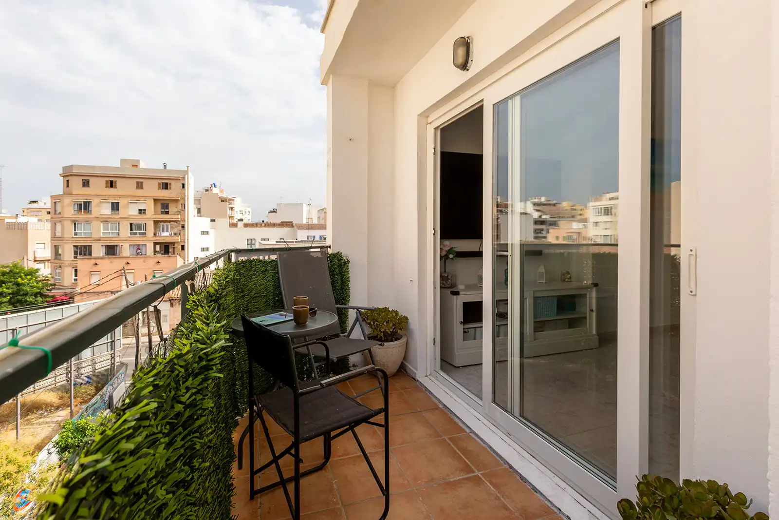 Terraza de Apartamento en venta en  Palma de Mallorca con Aire acondicionado, Terraza y Trastero