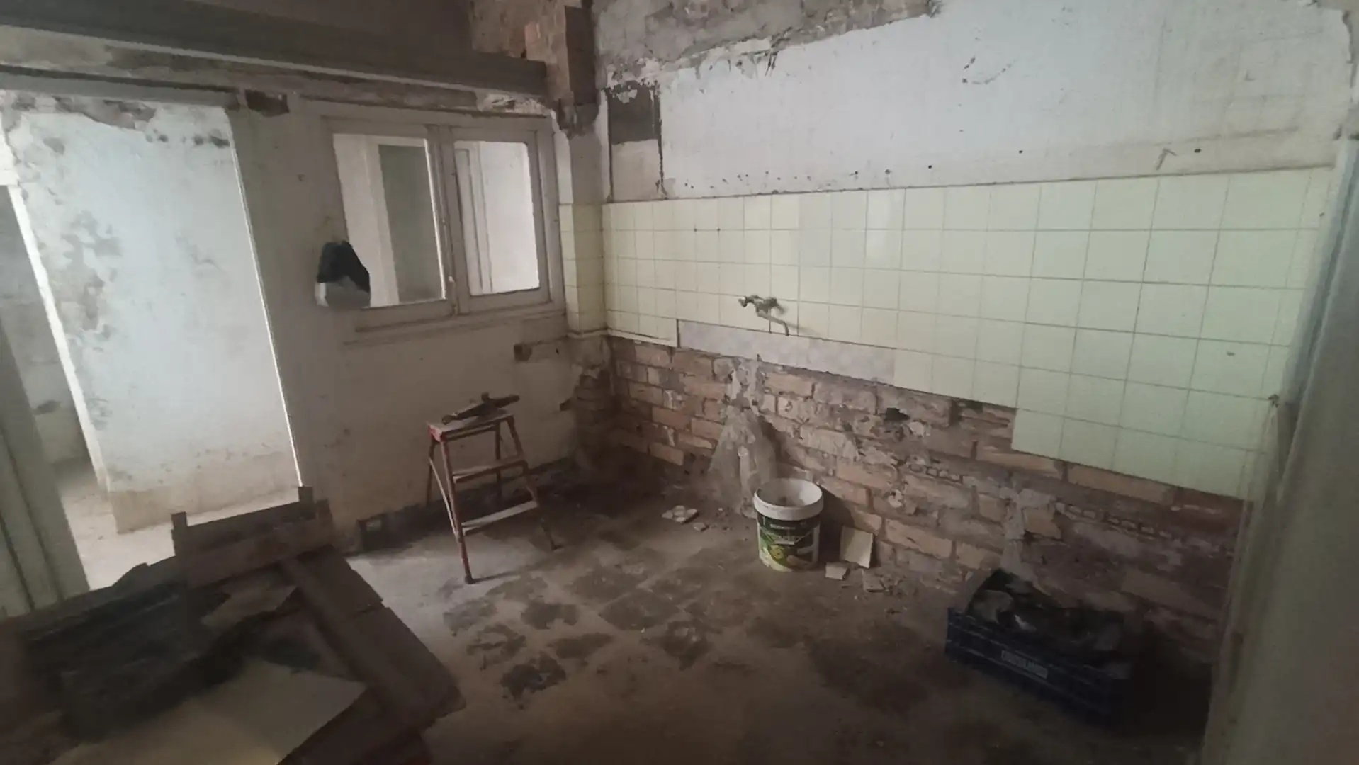 Cocina de Casa adosada en venta en Alcarràs con Calefacción, Trastero y Balcón