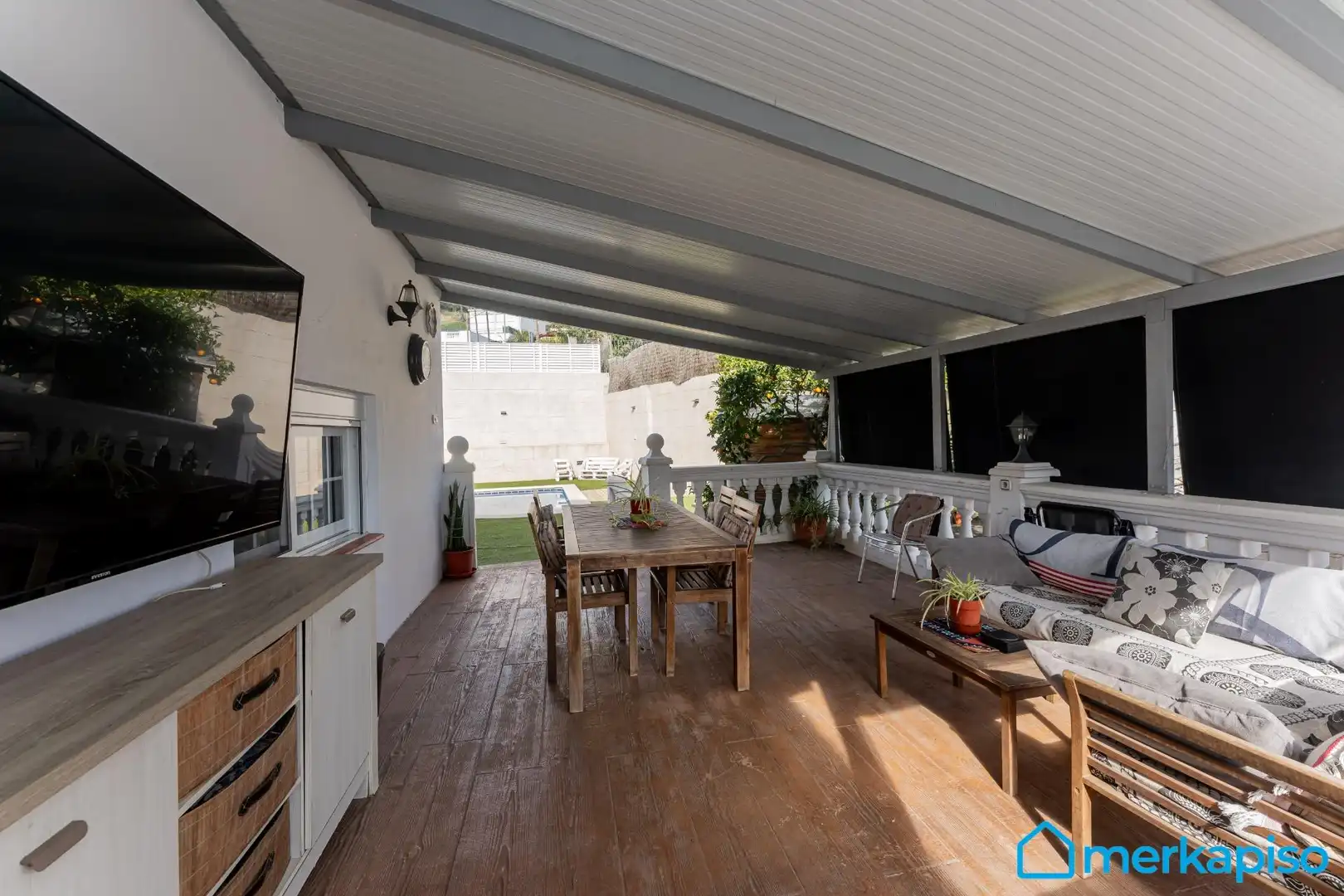 Terraza de Casa o chalet en venta en Viladecans con Piscina comunitaria