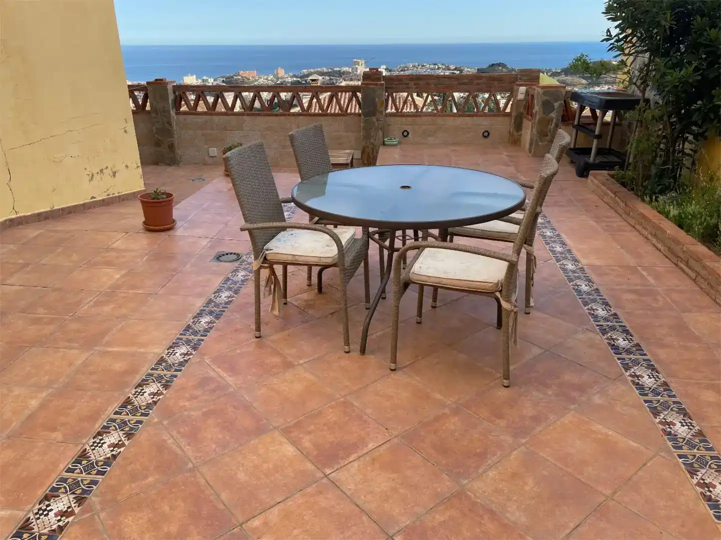 Terrassa de Casa o xalet en venda en Benalmádena