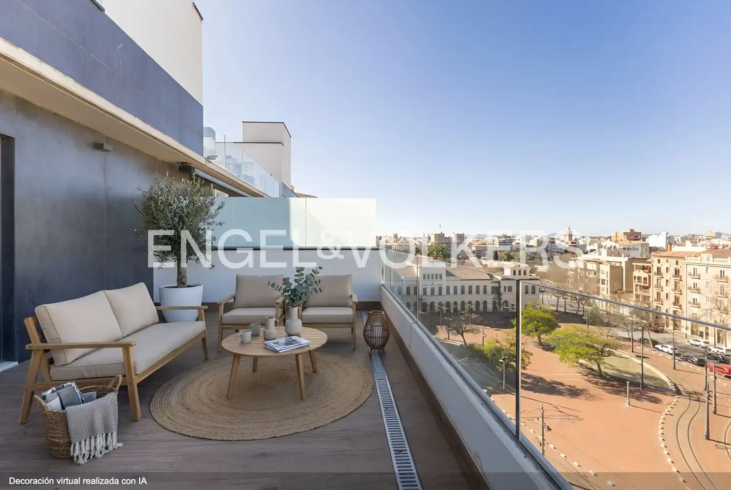 Terraza de Ático en venta en Valencia con Aire acondicionado, Calefacción y Terraza