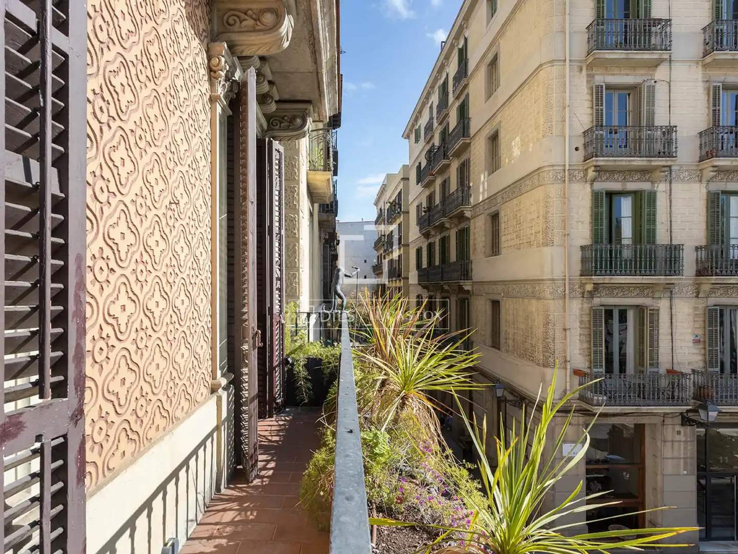 Balcony of Flat for sale in Barcelona  with Air Conditioner, Heating and Terrace