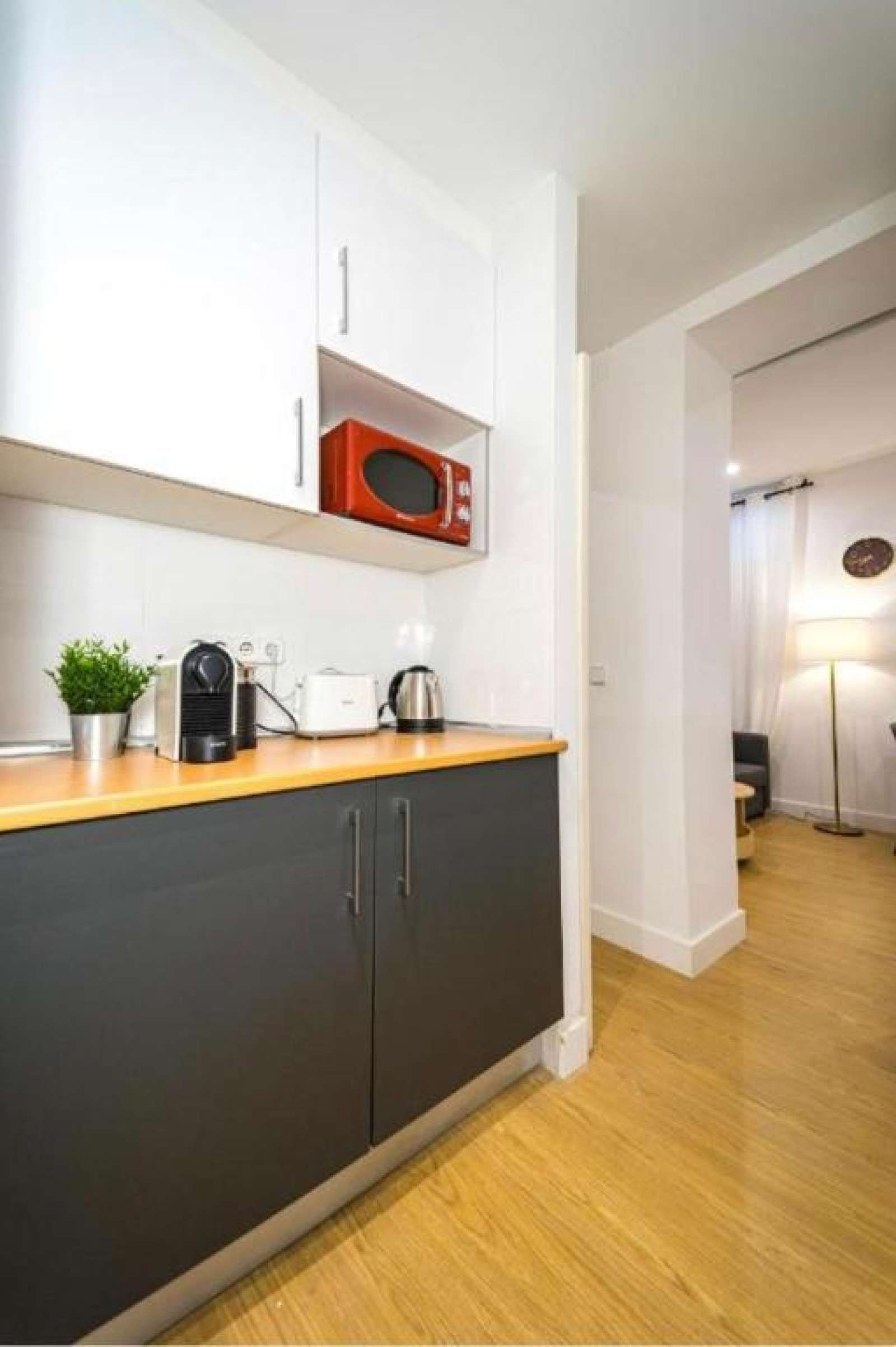 Cocina de Apartamento para compartir en  Madrid Capital con Aire acondicionado, Calefacción y Terraza