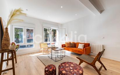 Living room of Flat for sale in  Barcelona Capital  with Air Conditioner and Heating