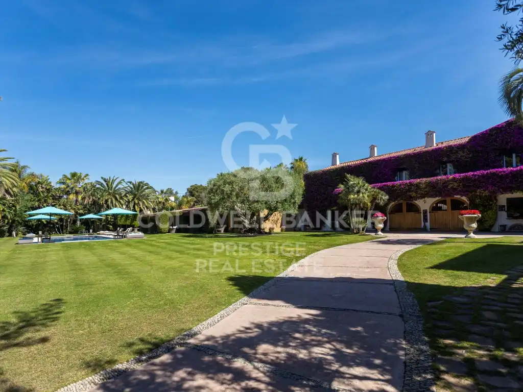 Jardín de Casa o chalet en venta en Sitges con Aire acondicionado, Jardín privado y Terraza