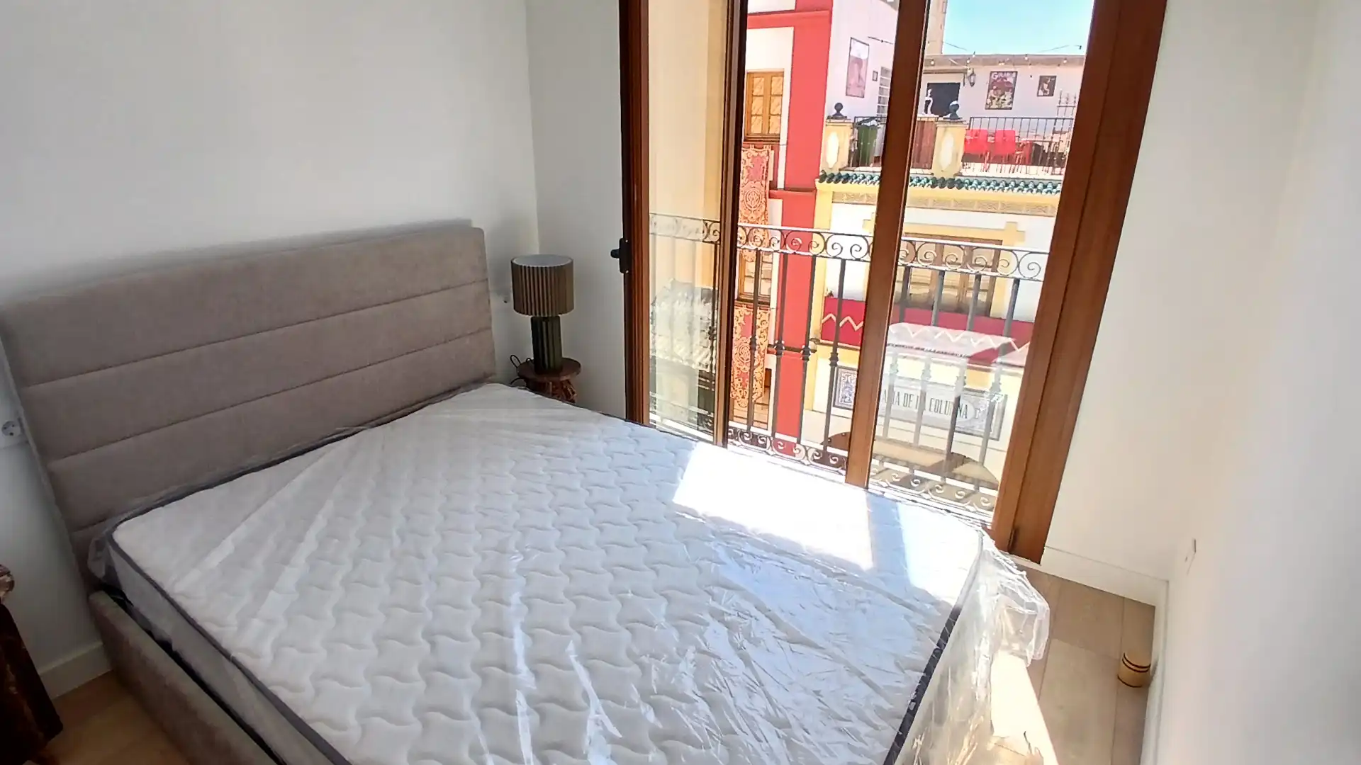 Bedroom of Flat for rent in Málaga  with Air Conditioner, Heating and Storage room