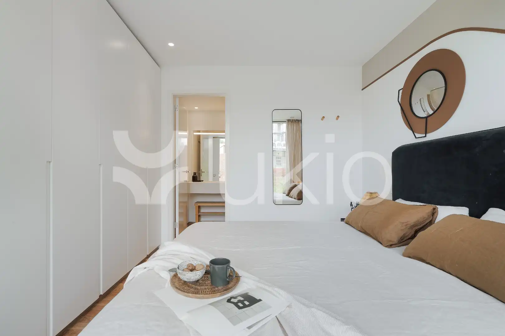 Bedroom of Apartments for rent in Madrid  with Heating, Swimming Pool and Furnished