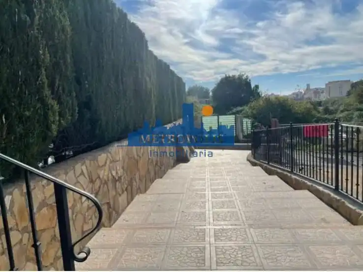 Vista exterior de Casa o chalet en venta en Burriana / Borriana con Aire acondicionado, Jardín privado y Terraza