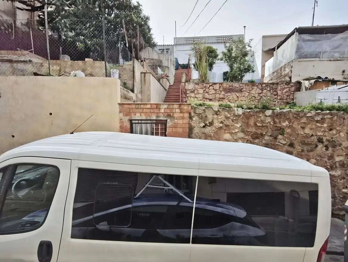 Parking of Houses for sale in Santa Coloma de Gramenet  with Private garden, Terrace and Storage room