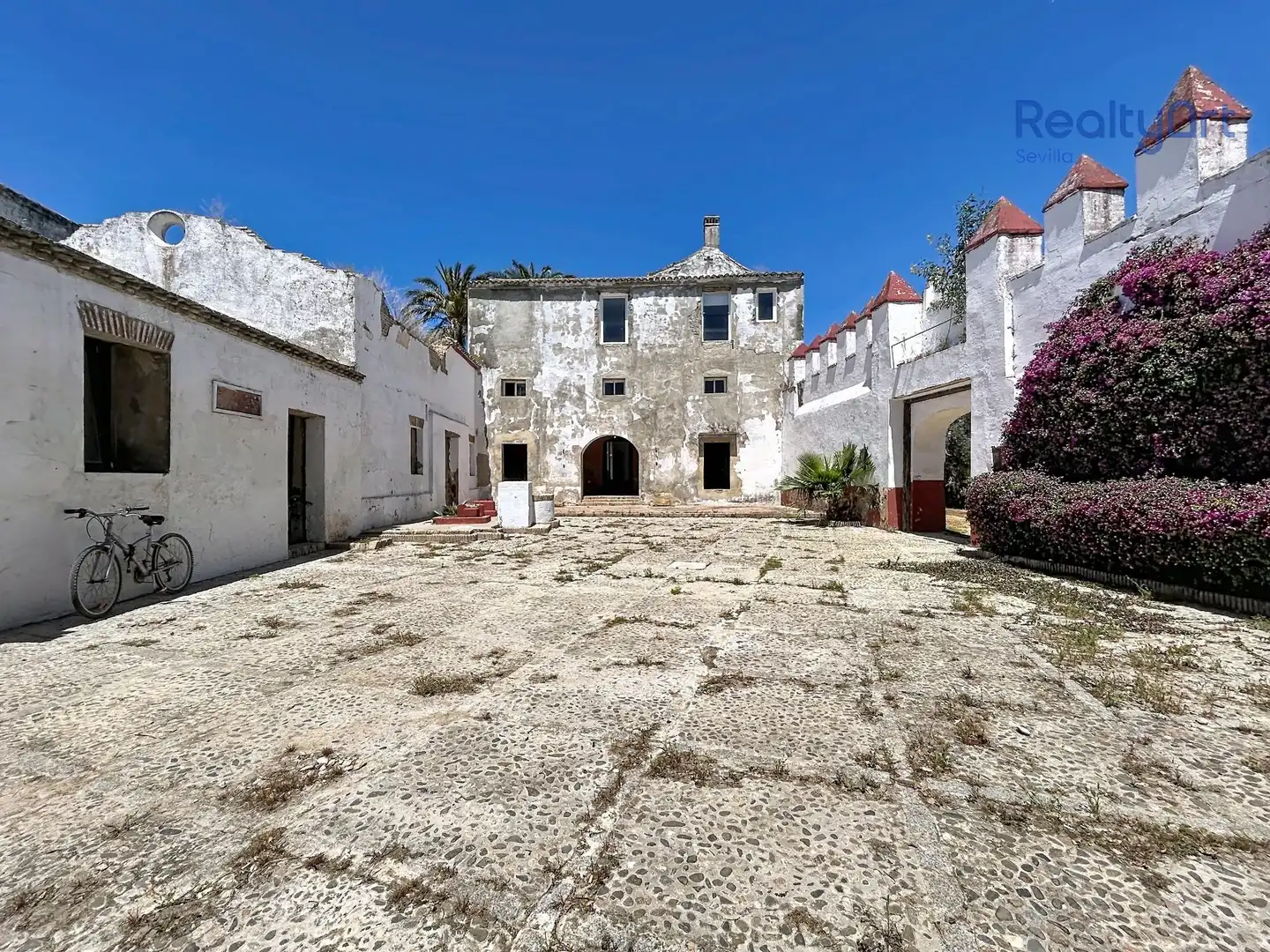 Vista exterior de Finca rústica en venta en Bollullos de la Mitación con Jardín privado y Piscina