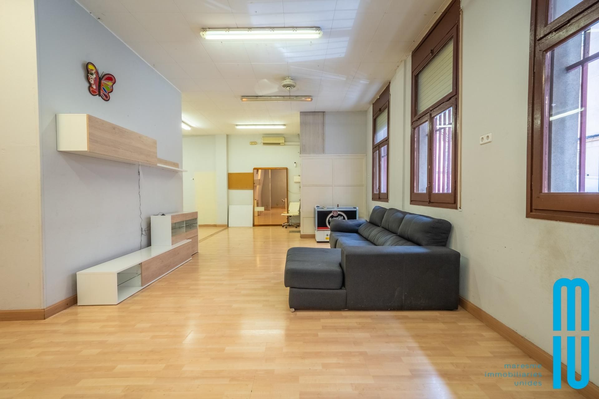 Living room of Flat for sale in Badalona  with Parquet flooring
