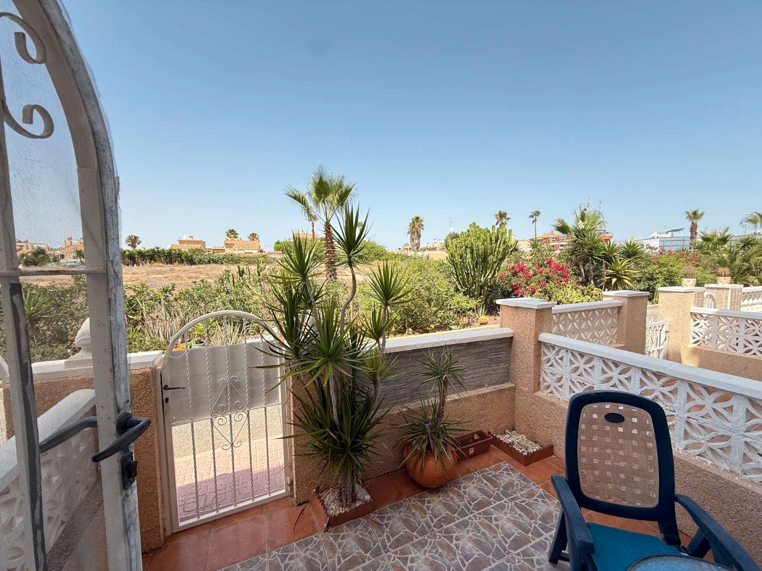 Garden of Duplex for sale in Orihuela  with Air Conditioner, Heating and Furnished