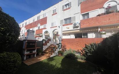 Exterior view of Single-family semi-detached for sale in Castelldefels  with Heating