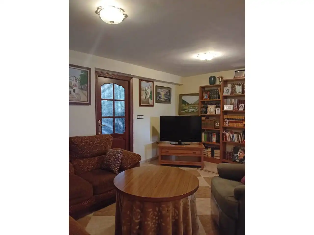 Sala d'estar de Finca rústica en venda en Villanueva Mesía amb Jardí privat i Terrassa