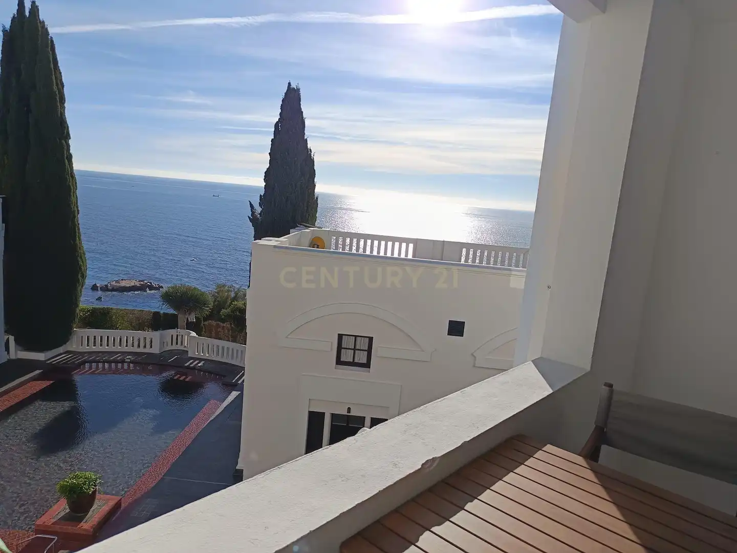 Außenansicht von Maisonette zum Verkauf in Calpe / Calp mit Klimaanlage, Waschmaschine und Balkon
