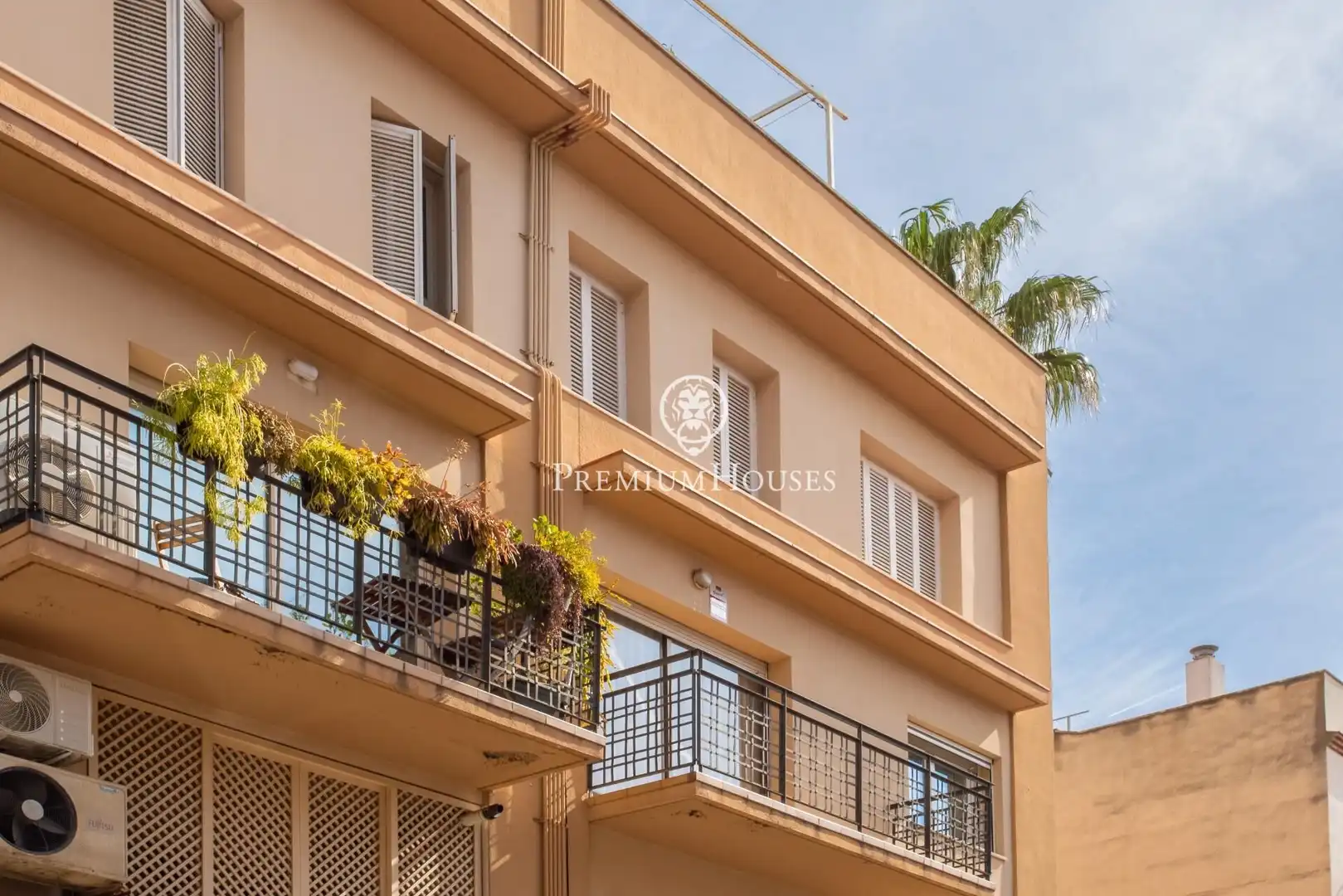 Exterior view of Attic for sale in Mataró  with Air Conditioner, Heating and Parquet flooring