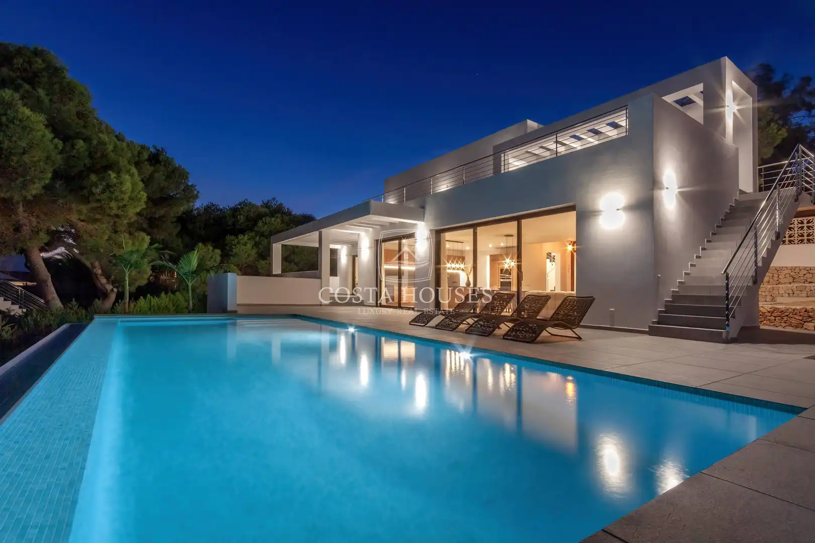 Exterior view of Houses for sale in Jávea / Xàbia  with Air Conditioner, Private garden and Terrace