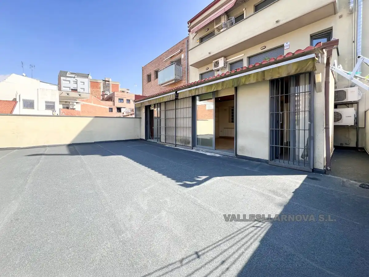 Terrasse von Wohnung zum Verkauf in Mollet del Vallès mit Parkett