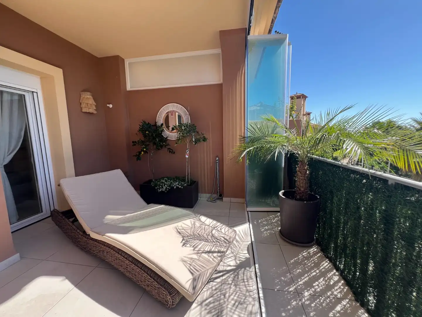 Terraza de Casa adosada en venta en Ojén con Aire acondicionado, Amueblado y Horno
