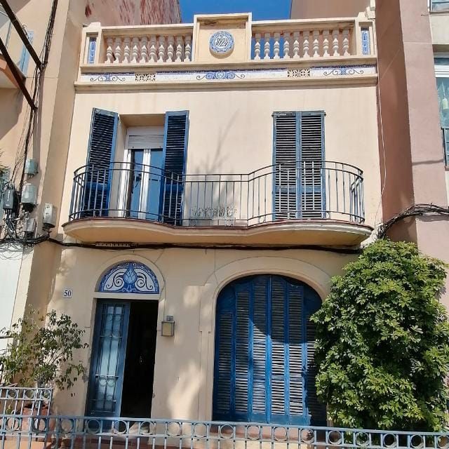 Exterior view of Single-family semi-detached for sale in Vilassar de Mar  with Private garden, Terrace and Oven