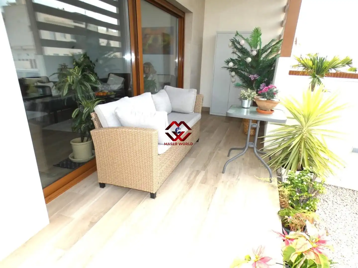 Terraza de Casa o chalet en venta en Mazarrón con Aire acondicionado, Terraza y Amueblado