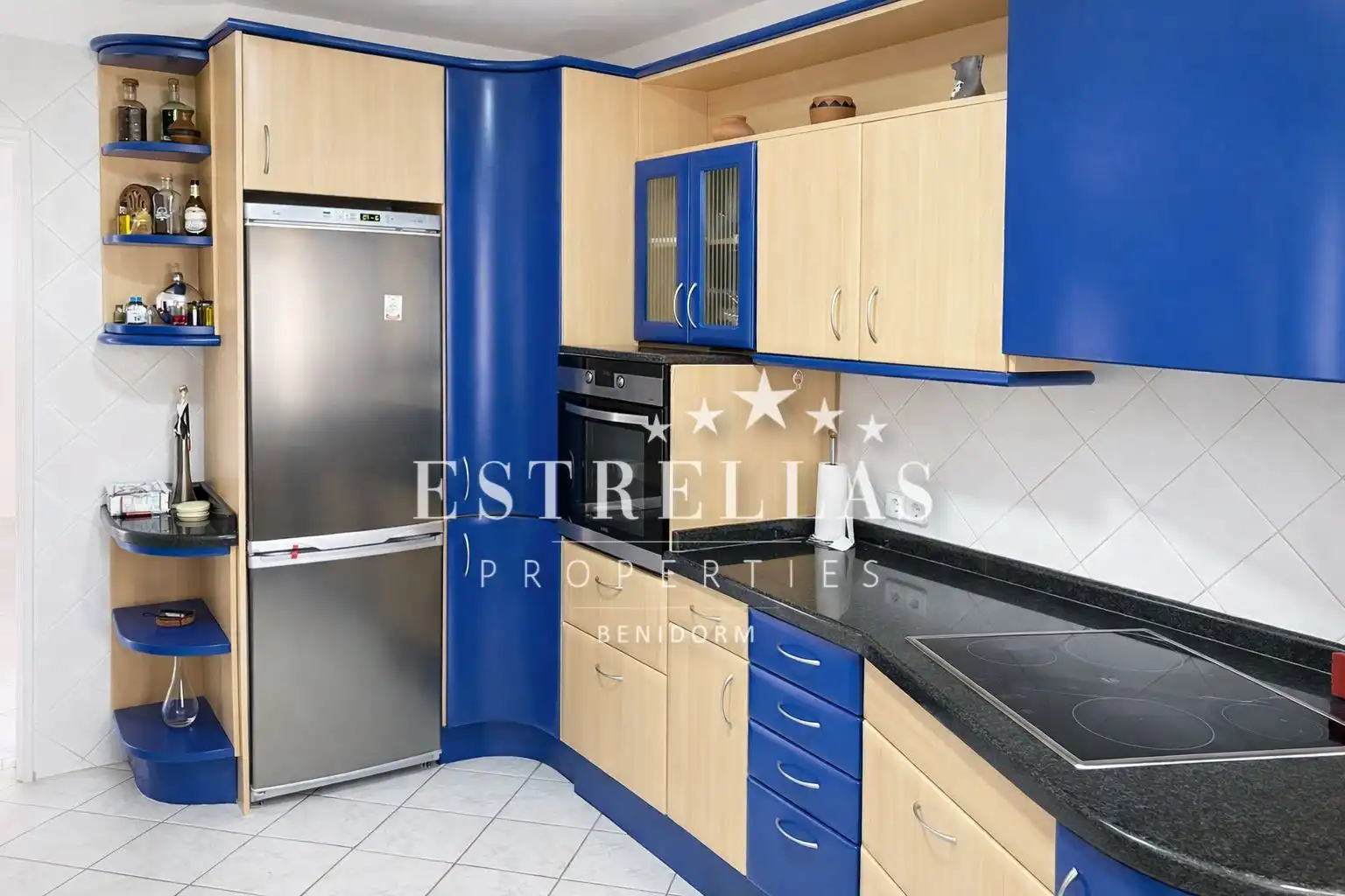 Cocina de Casa o chalet en venta en La Nucia con Aire acondicionado, Calefacción y Jardín privado