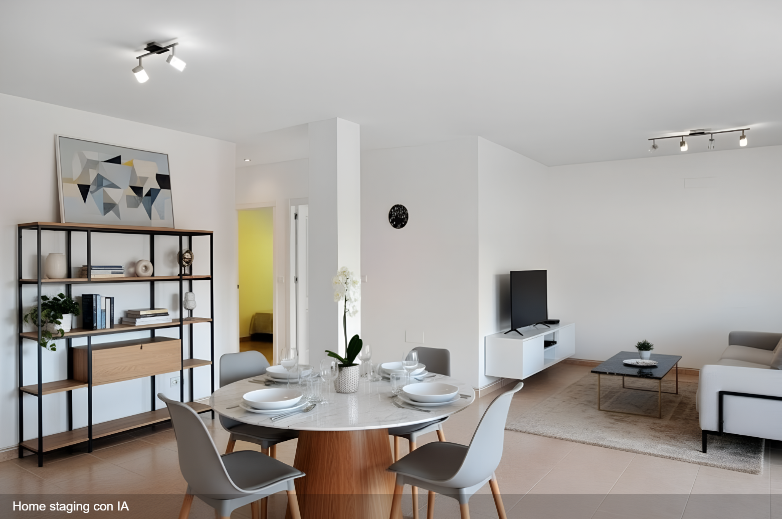 Sala d'estar de Apartament en venda en Santa Pola amb Calefacció, Terrassa i Traster