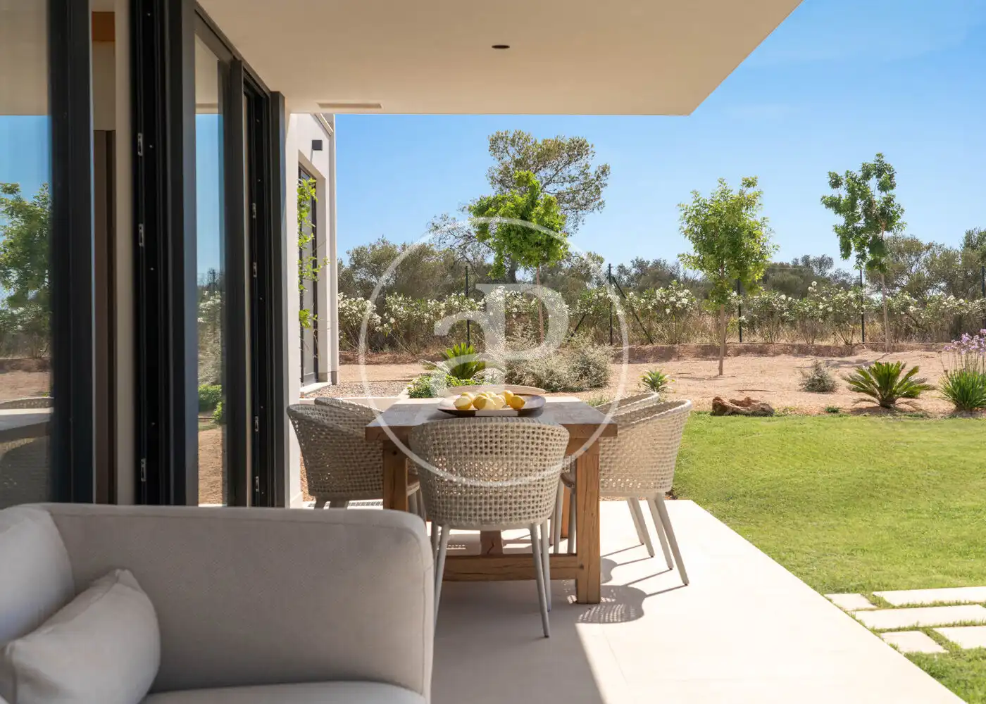 Terraza de Casa o chalet en venta en  Palma de Mallorca con Aire acondicionado, Calefacción y Jardín privado