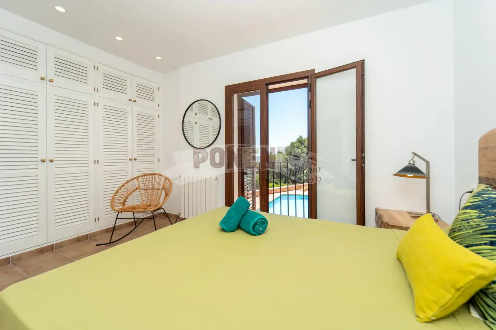 Habitación de Casa o chalet de alquiler en Sant Josep de sa Talaia con Aire acondicionado, Calefacción y Jardín privado