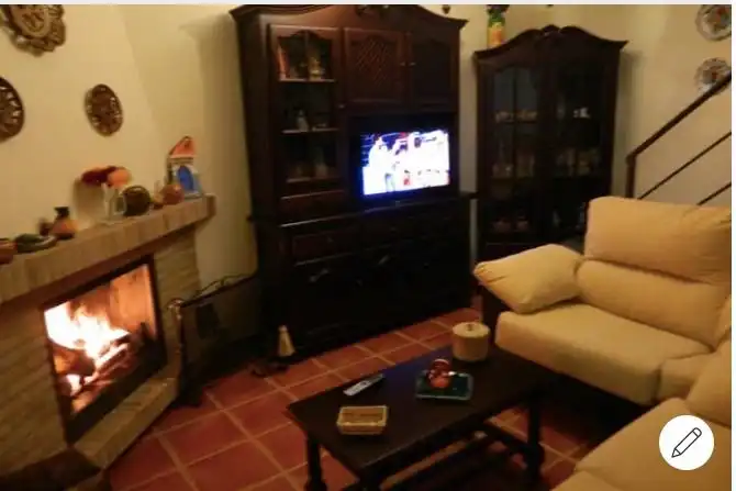 Sala de estar de Casa o chalet en venta en Grazalema con Amueblado y Balcón