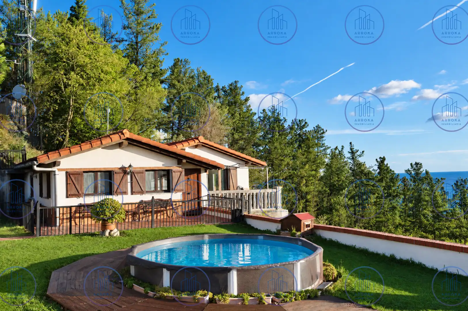 Piscina de Casa o xalet en venda en Mutriku, Gipuzkoa