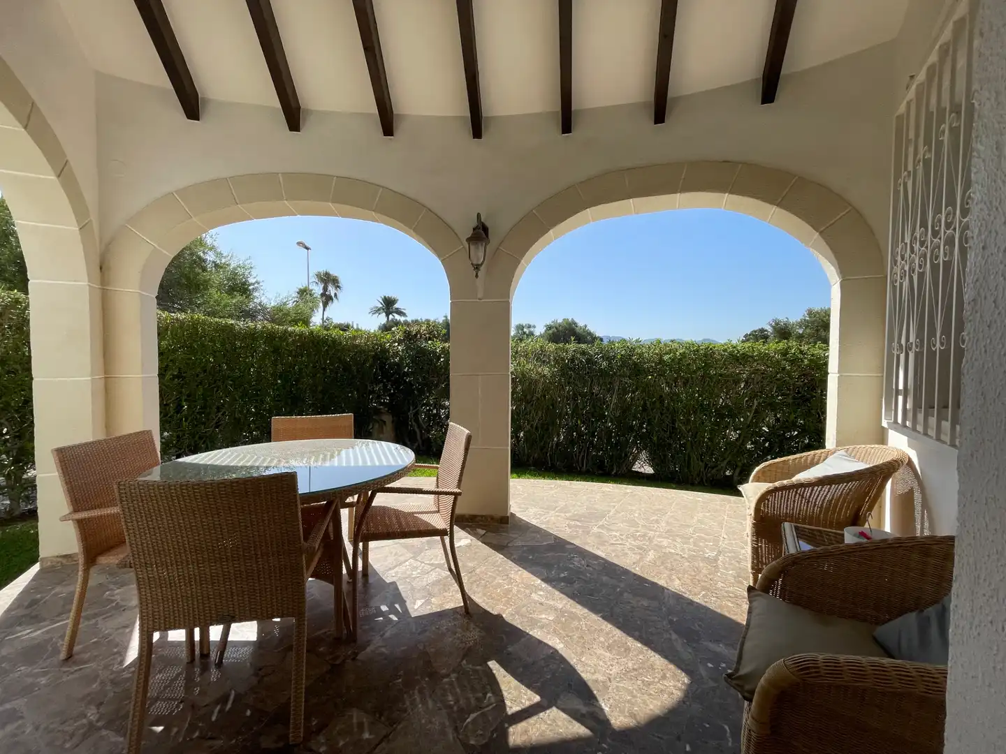 Jardín de Casa o chalet de alquiler en Oliva con Aire acondicionado, Calefacción y Jardín privado
