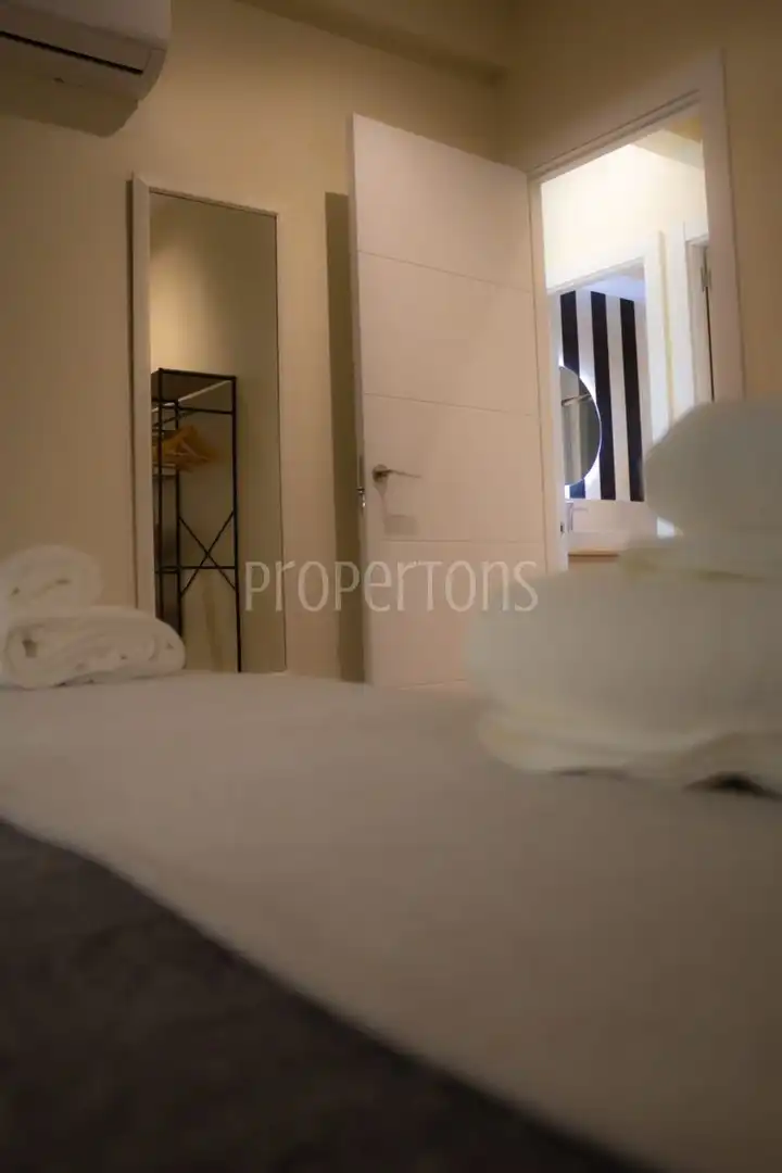 Bedroom of Flat for rent in Bilbao   with Furnished and Balcony