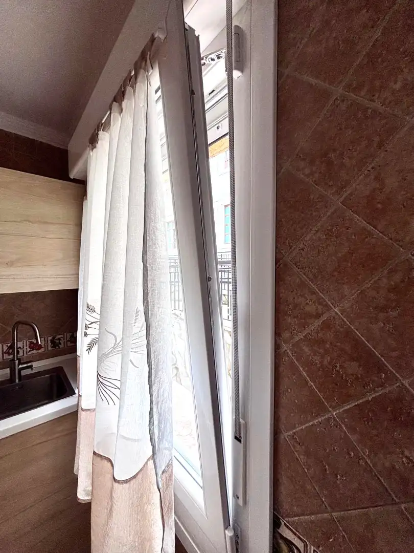 Balcony of Flat for rent in Gijón   with Heating, Washing machine and Microwave