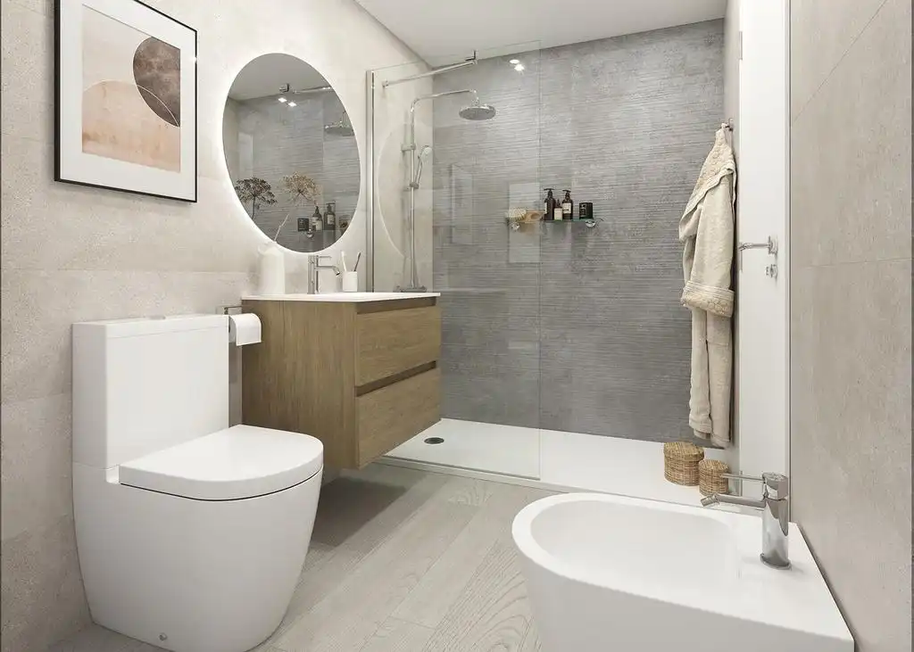 Bathroom of Flat for sale in Zaragoza  with Air Conditioner, Heating and Storage room