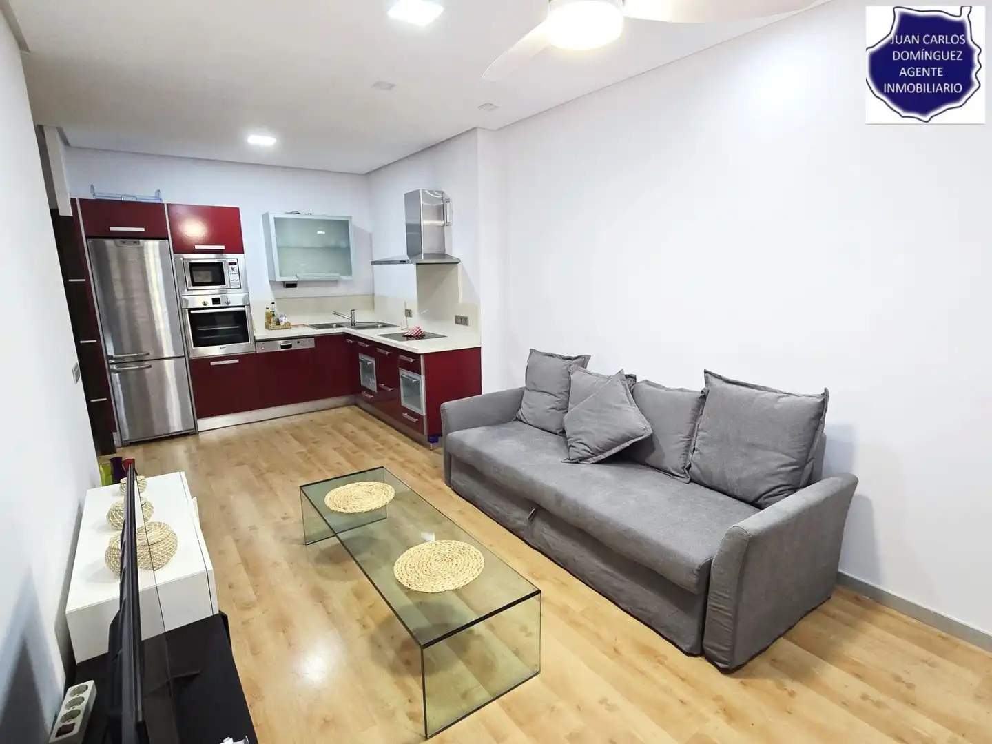 Sala de estar de Apartamento de alquiler en Las Palmas de Gran Canaria con Amueblado