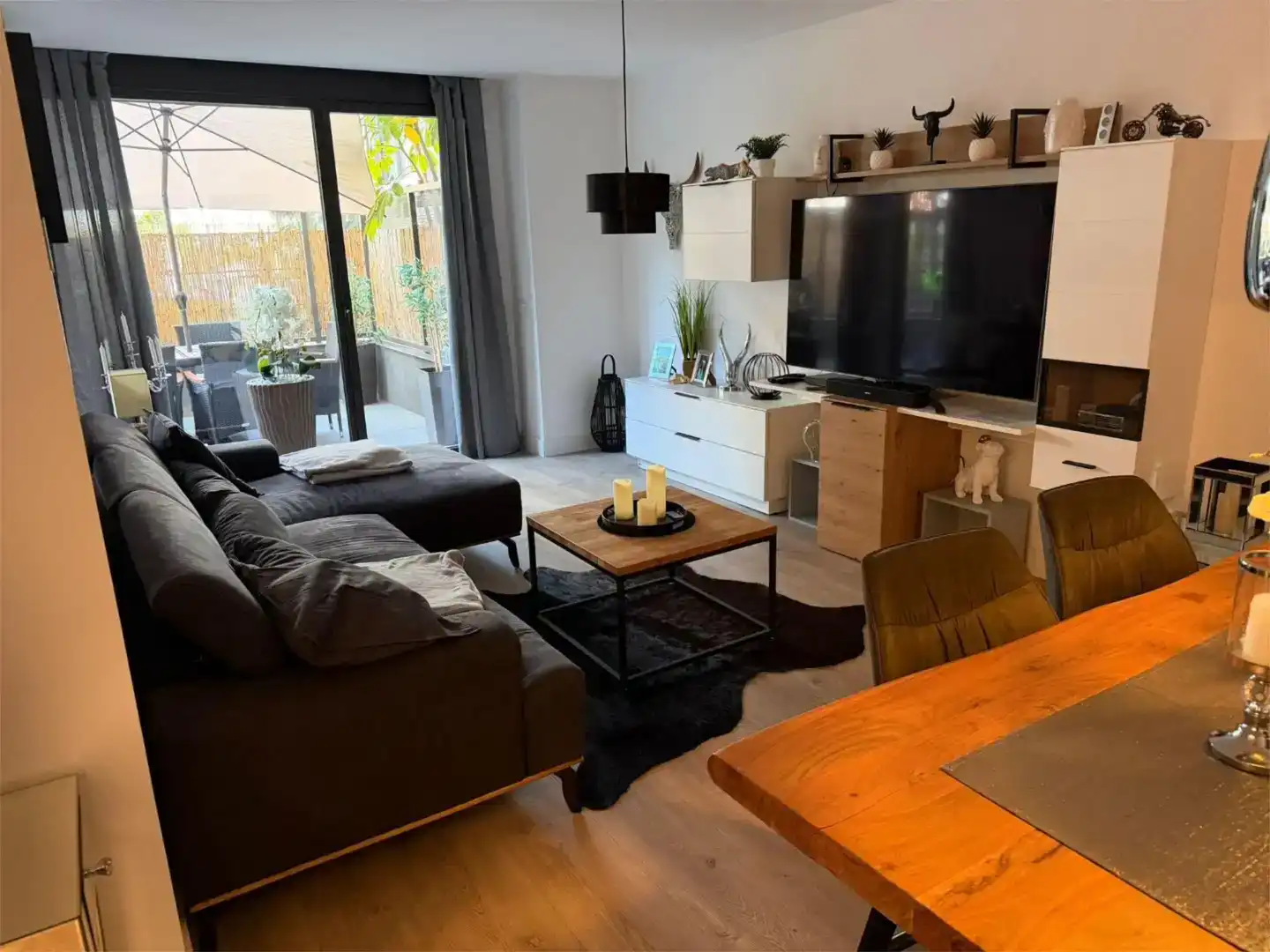 Wohnzimmer von Wohnungen zum Verkauf in  Palma de Mallorca mit Klimaanlage und Schwimmbad