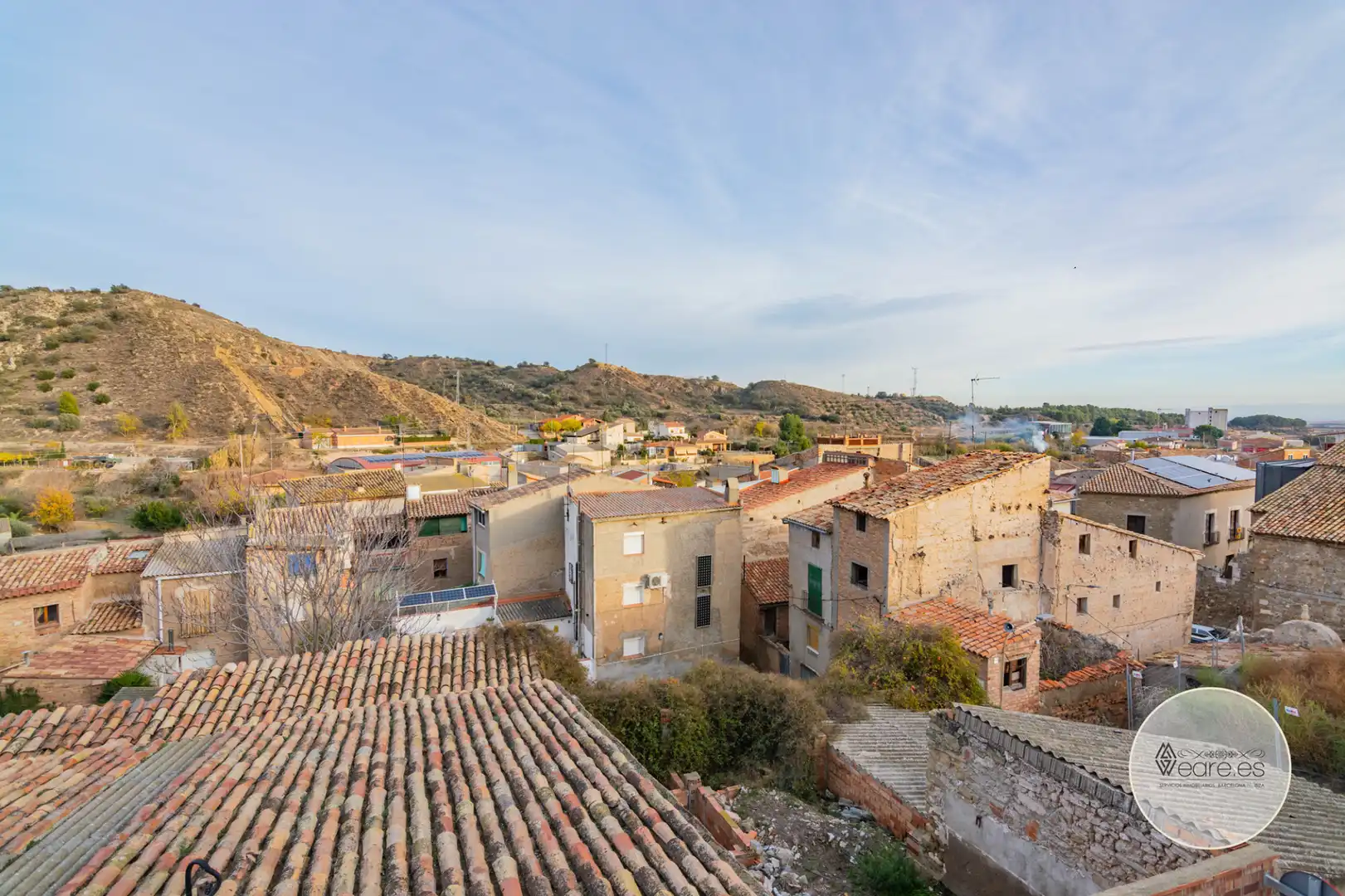Exterior view of Houses for sale in Castelló de Farfanya  with Furnished and Oven