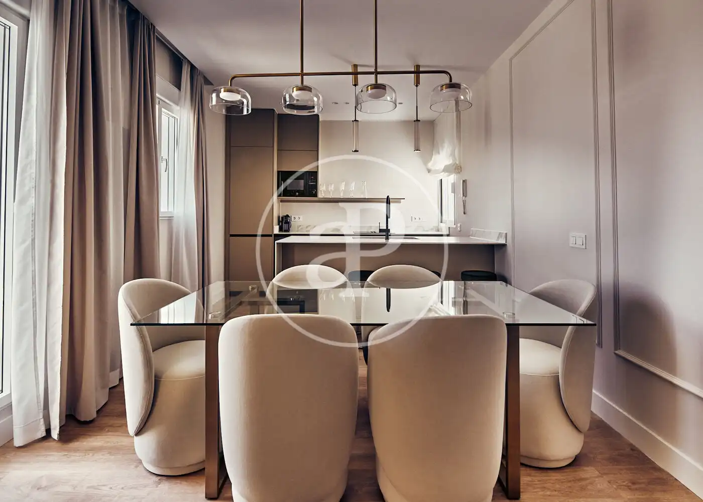 Esszimmer von Wohnung zum Verkauf in Madrid mit Klimaanlage, Heizung und Terrasse