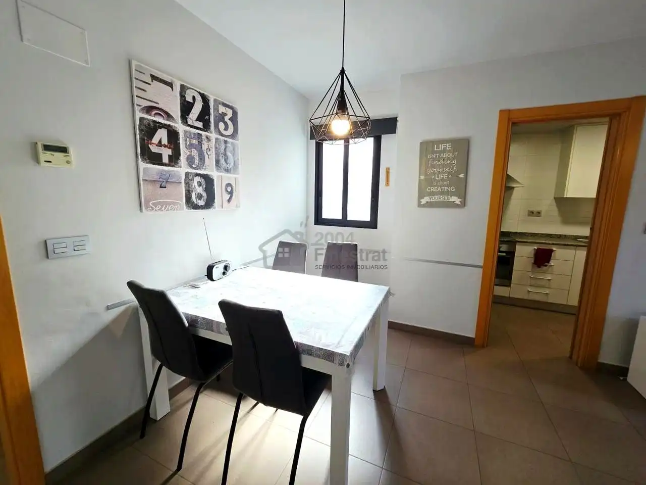 Dining room of Flat for sale in Benidorm  with Air Conditioner, Terrace and Furnished