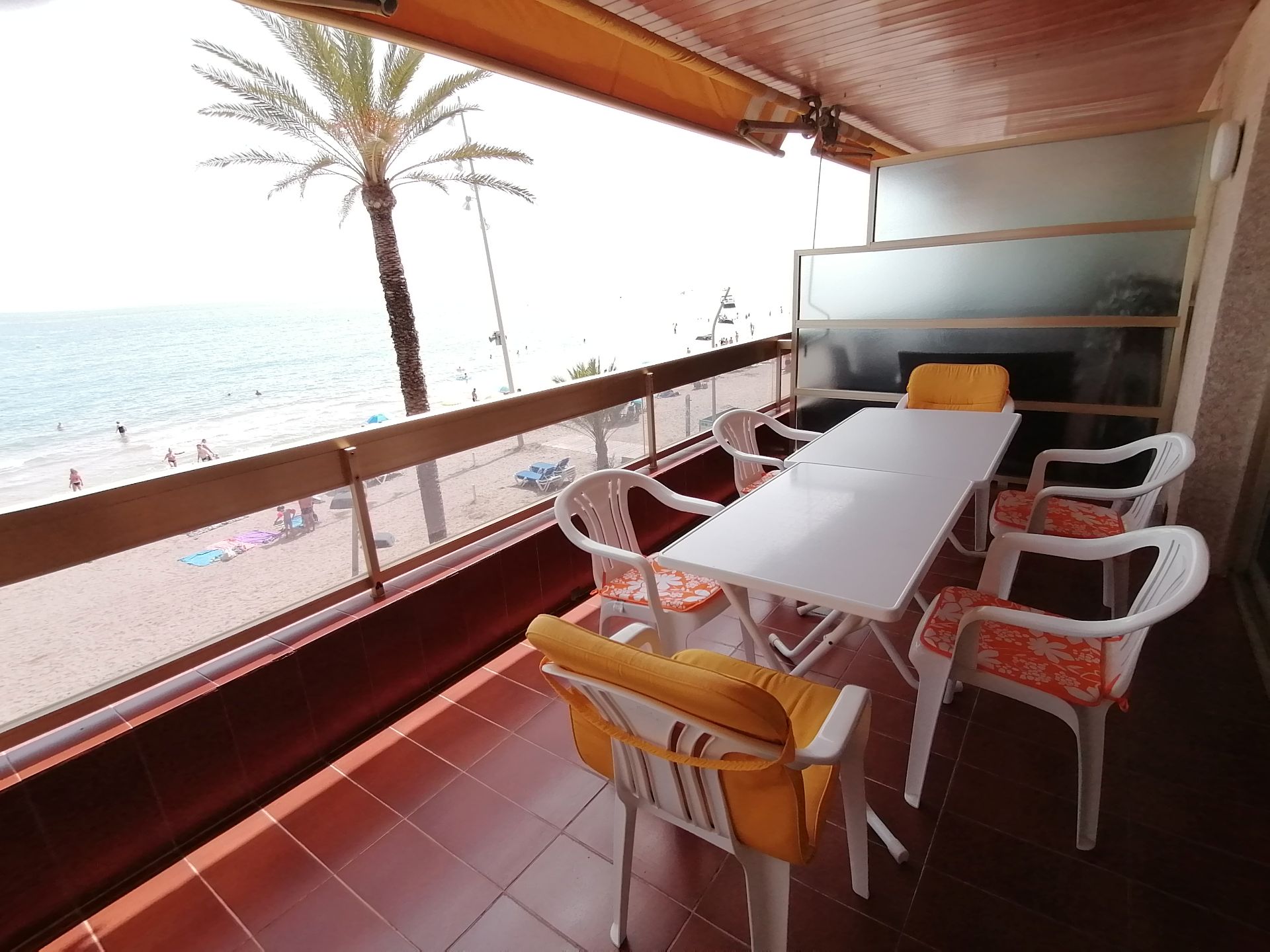 Terrace of Apartment to rent in Calafell  with Terrace, Furnished and Oven