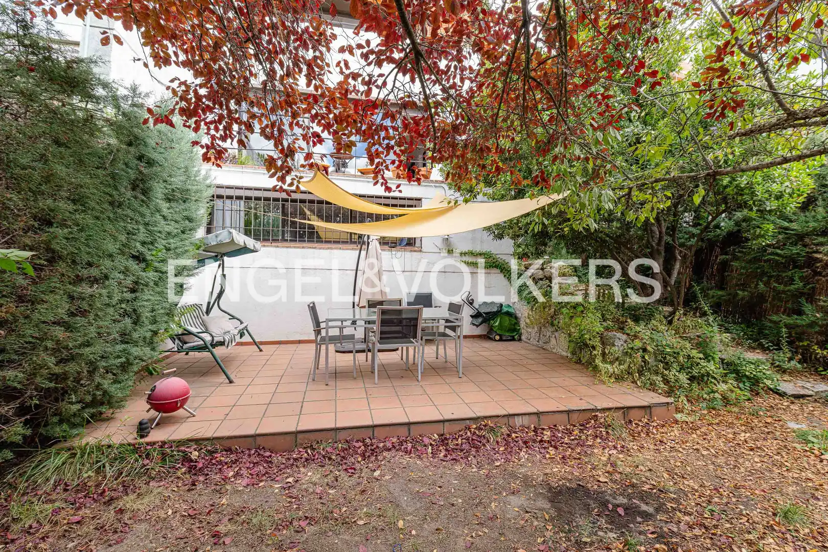 Terrace of Detached homes for sale in Torrelodones  with Air Conditioner, Heating and Private garden