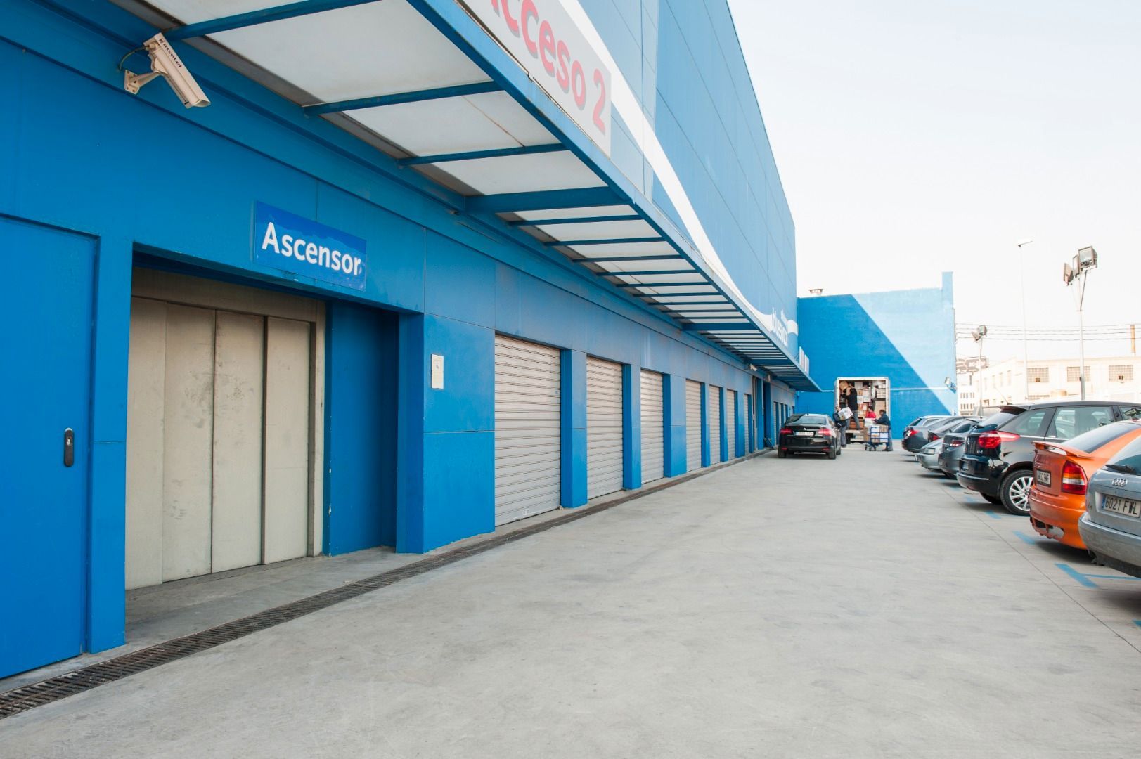 Vista exterior de Traster de lloguer en Mislata