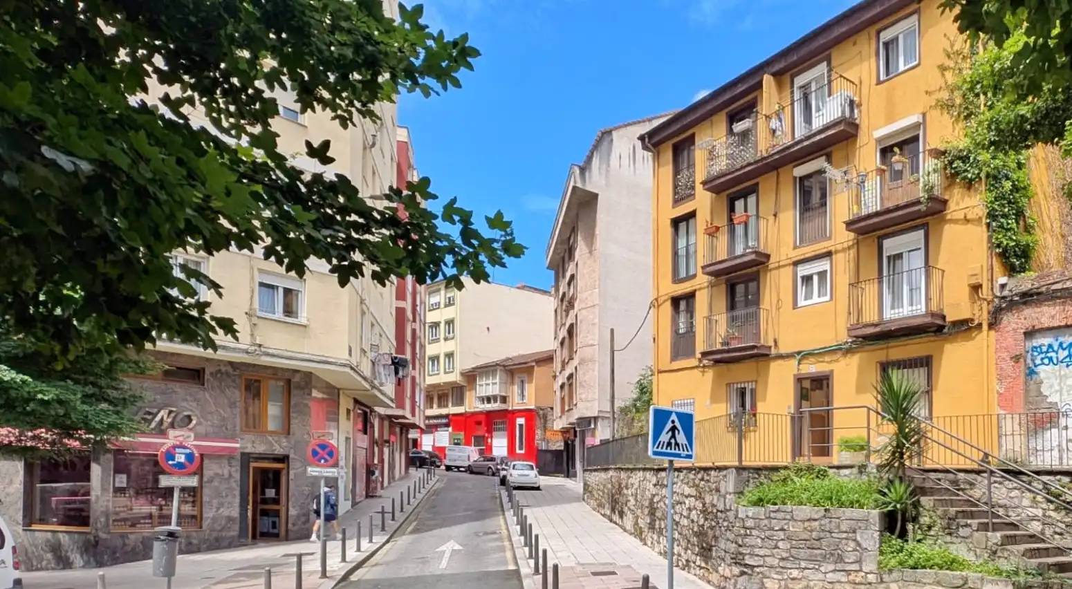 Exterior view of Flat for sale in Santander  with Heating