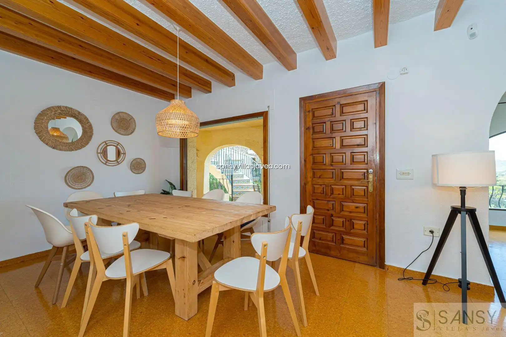Dining room of Houses for sale in Jávea / Xàbia  with Air Conditioner and Storage room