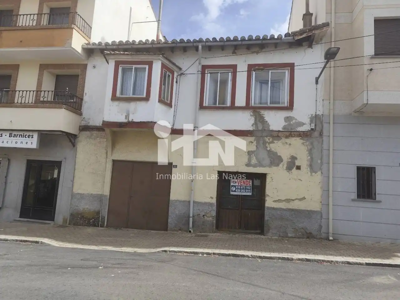 Vista exterior de Casa o xalet en venda en Las Navas del Marqués 